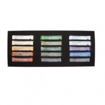 SET CARTON 15 BATONS PASTELS SCHMINCKE PAYSAGE