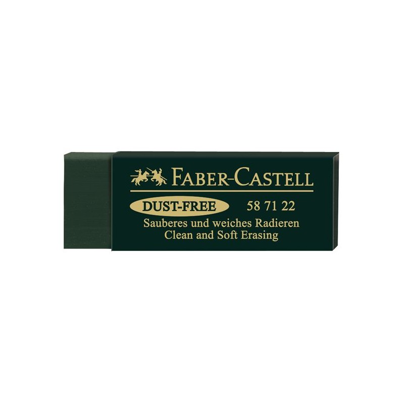 FABER CASTELL GOMME DUST-FREE VERT