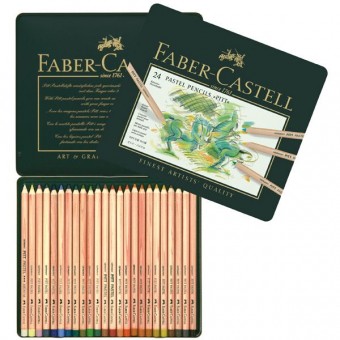 COFFRET METAL 24 CRAYONS...