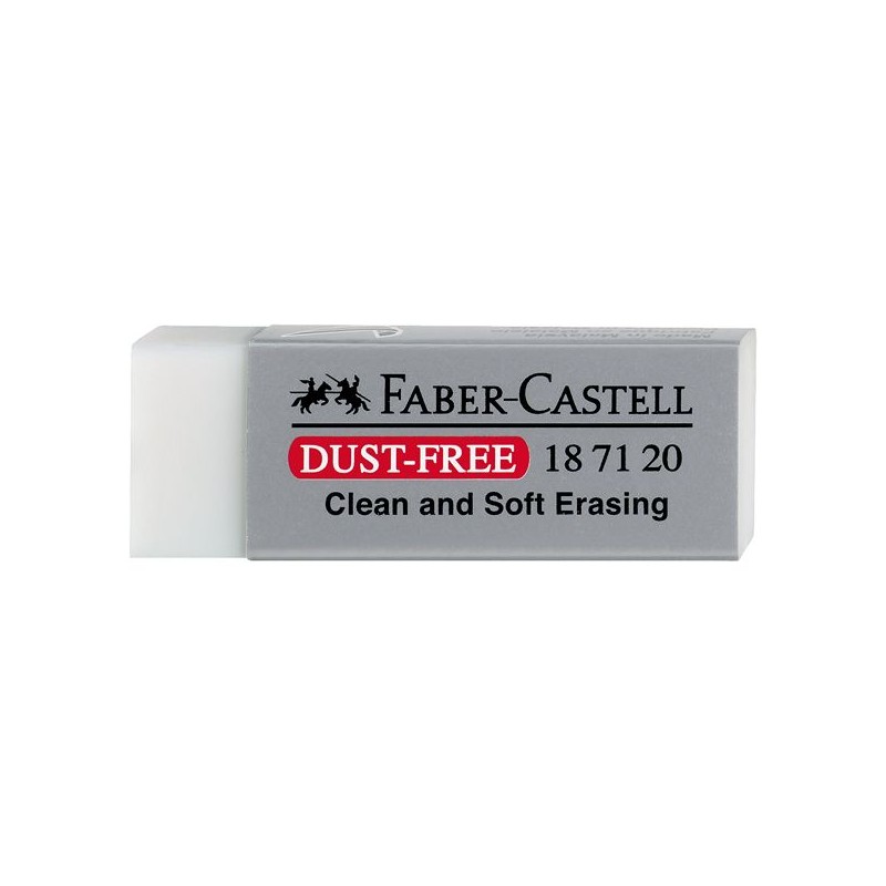 FABER CASTELL GOMME DUST FREE BLANC