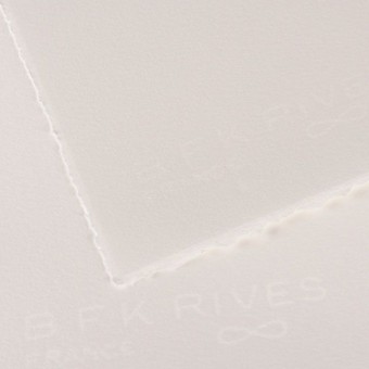 FEUILLE VELIN BFK RIVES 48 X 66 115 G BLANC