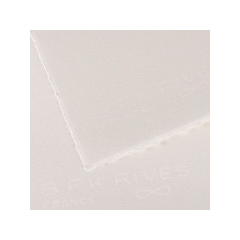 FEUILLE VELIN BFK RIVES 48 X 66 115 G BLANC