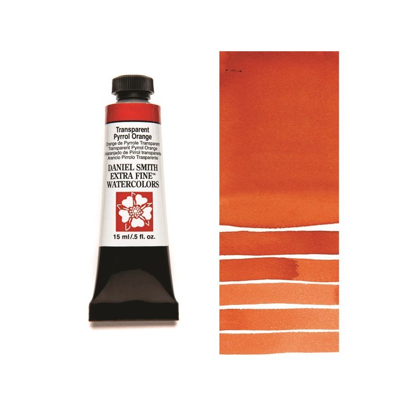 15 ML TRANSPARENT PYRROL ORANGE