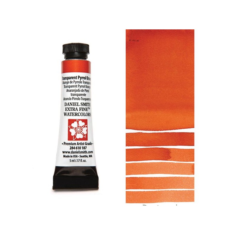 5 ML TRANSPARENT PYRROL ORANGE  187