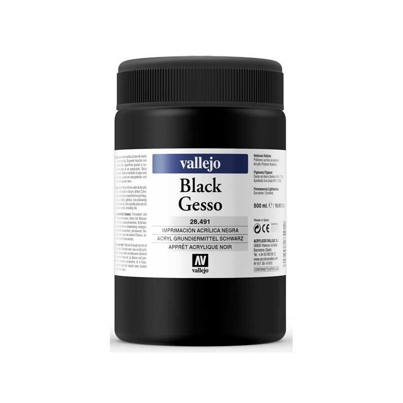 GESSO COLORE NOIR