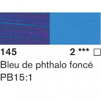 BLEU DE PHTALO FONCE