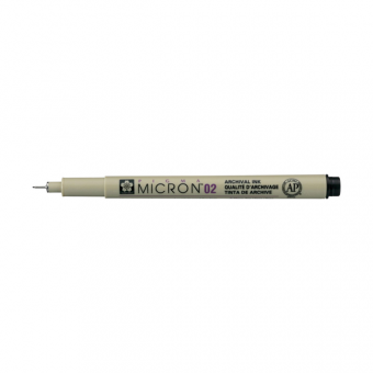 PIGMA MICRON  POINTE CALIBREE 02 - 0.30 MM - NOIR