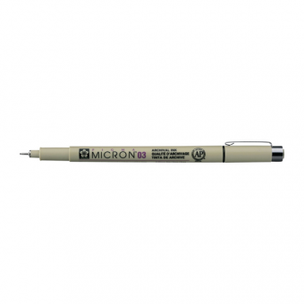 PIGMA MICRON  POINTE CALIBREE 03 - 0.35 MM - NOIR