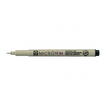 PIGMA MICRON  POINTE CALIBREE 04 - 0.40 MM - NOIR