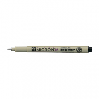 PIGMA MICRON  POINTE CALIBREE 05 - 0.45 MM - NOIR