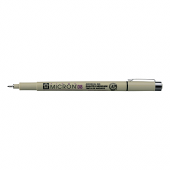 PIGMA MICRON  POINTE CALIBREE 08 - 0.50 MM - NOIR