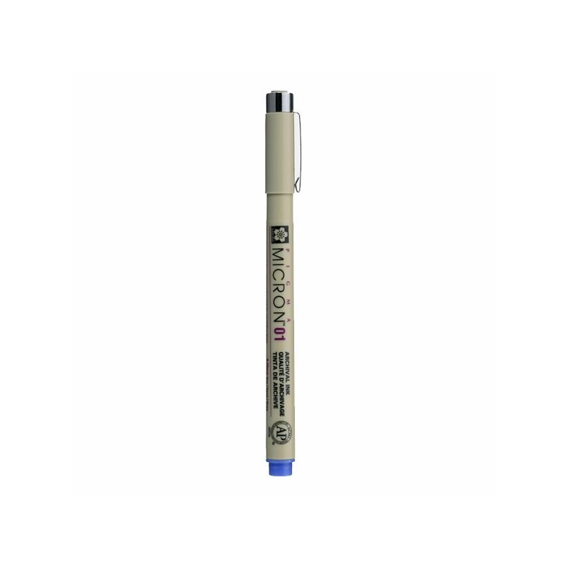 PIGMA MICRON  POINTE CALIBREE 01 - 0.25 MM - BLEU