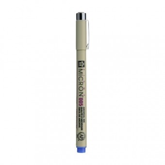 PIGMA MICRON  POINTE CALIBREE 005 - 0.20 MM - BLEU