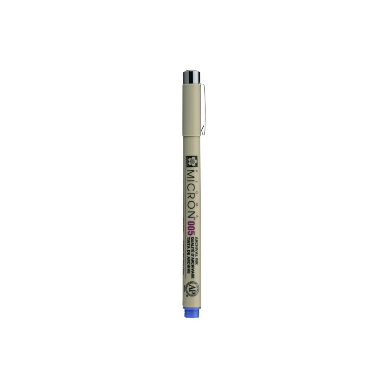 PIGMA MICRON  POINTE CALIBREE 005 - 0.20 MM - BLEU