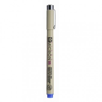 PIGMA MICRON  POINTE CALIBREE 05 - 0.45 MM - BLEU