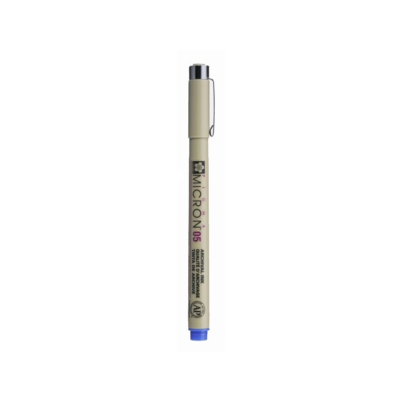 PIGMA MICRON  POINTE CALIBREE 05 - 0.45 MM - BLEU