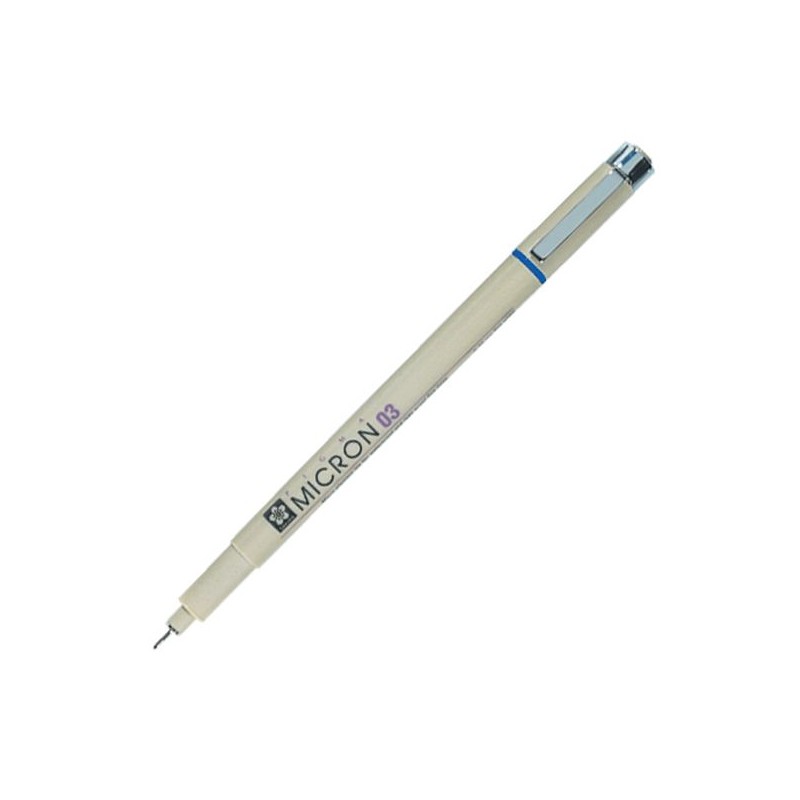 PIGMA MICRON  POINTE CALIBREE 03 - 0.35 MM - BLEU