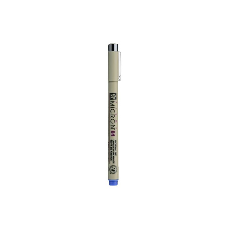 PIGMA MICRON  POINTE CALIBREE 04 - 0.40 MM - BLEU