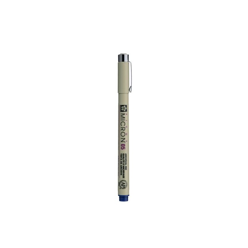 PIGMA MICRON  POINTE CALIBREE 05 - 0.45 MM - BLEU ROI