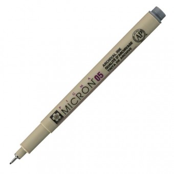 PIGMA MICRON  POINTE CALIBREE 05 - 0.45 MM - GRIS FROID