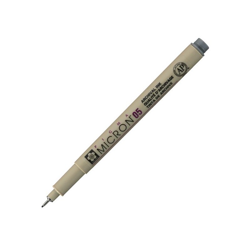 PIGMA MICRON  POINTE CALIBREE 05 - 0.45 MM - GRIS FROID