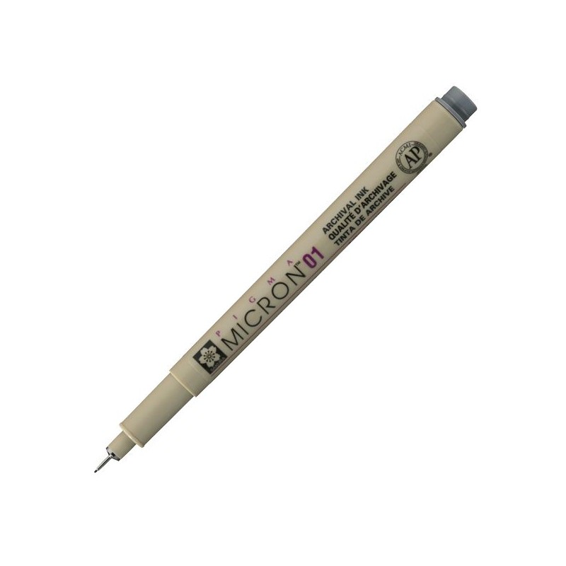 PIGMA MICRON  POINTE CALIBREE 01 - 0.25 MM - GRIS FROID