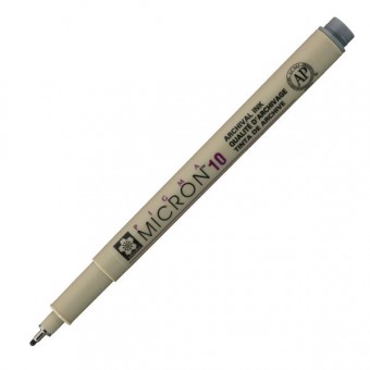 PIGMA MICRON  POINTE CALIBREE 10 - 0.60 MM - GRIS FROID