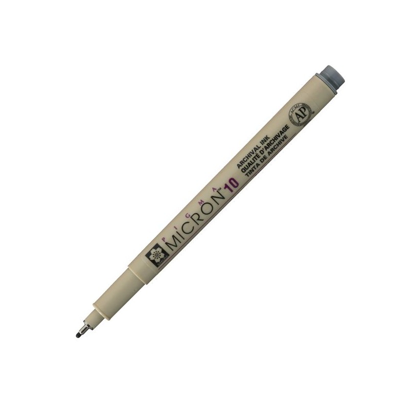 PIGMA MICRON  POINTE CALIBREE 10 - 0.60 MM - GRIS FROID