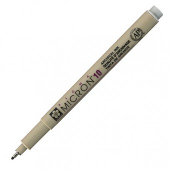 PIGMA MICRON  POINTE CALIBREE 10 - 0.60 MM - GRIS FROID CLAIR