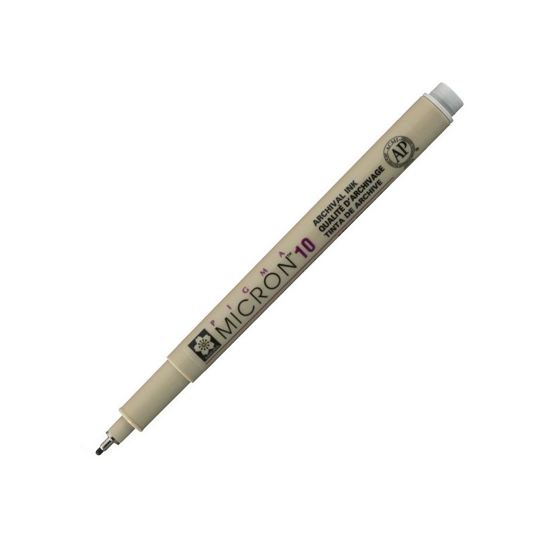 PIGMA MICRON  POINTE CALIBREE 10 - 0.60 MM - GRIS FROID CLAIR