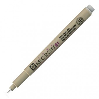 PIGMA MICRON  POINTE CALIBREE 01 - 0.25 MM - GRIS FROID CLAIR