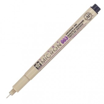 PIGMA MICRON  POINTE CALIBREE 003 - 0.15 MM - NOIR