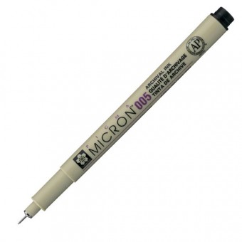 PIGMA MICRON  POINTE CALIBREE 005 - 0.20 MM - NOIR