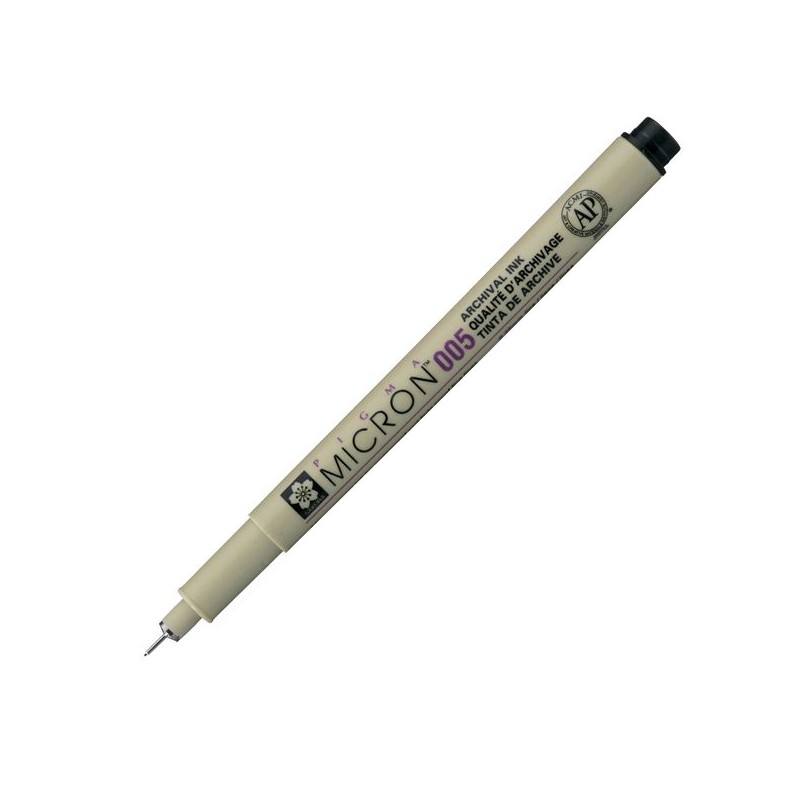 PIGMA MICRON  POINTE CALIBREE 005 - 0.20 MM - NOIR