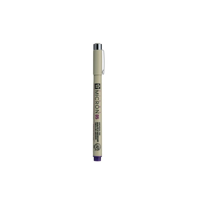 PIGMA MICRON  POINTE CALIBREE 05 - 0.45 MM - POURPRE