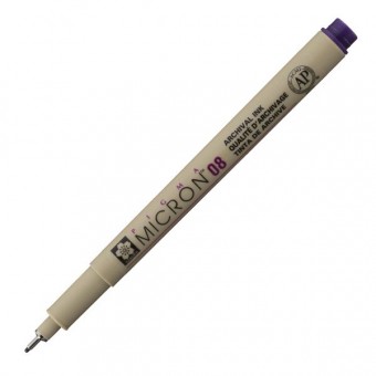 PIGMA MICRON  POINTE CALIBREE 08 - 0.50 MM - POURPRE