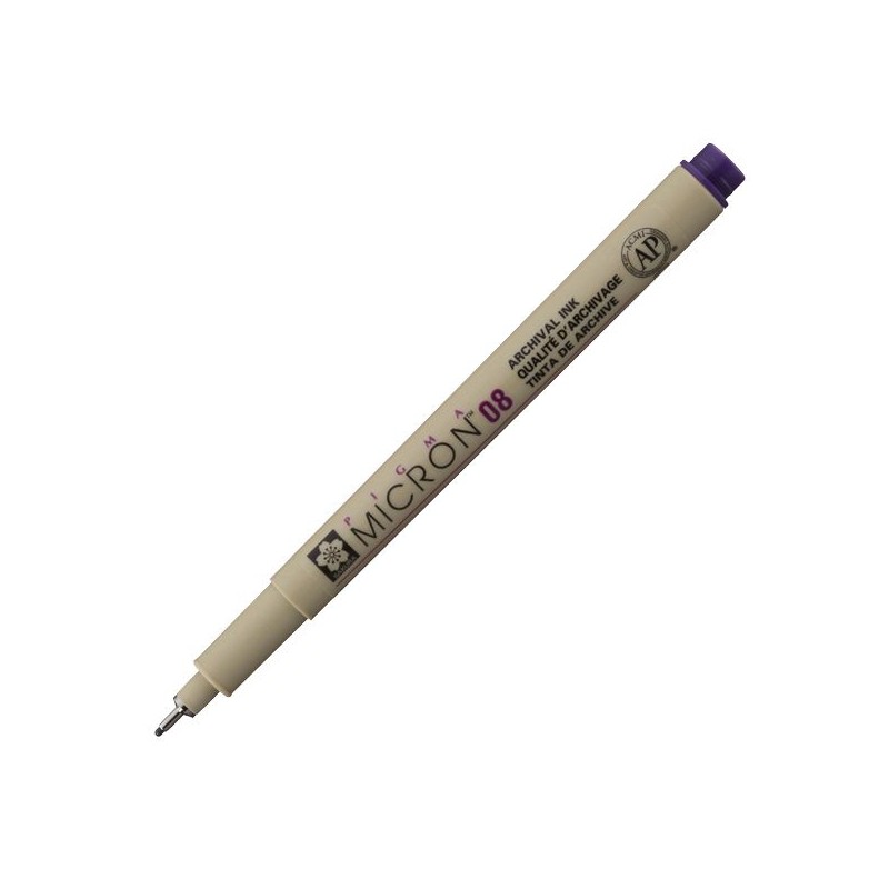 PIGMA MICRON  POINTE CALIBREE 08 - 0.50 MM - POURPRE