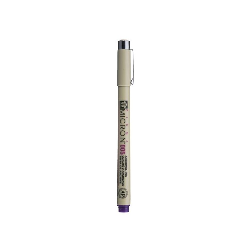 PIGMA MICRON  POINTE CALIBREE 005 - 0.20 MM - POURPRE