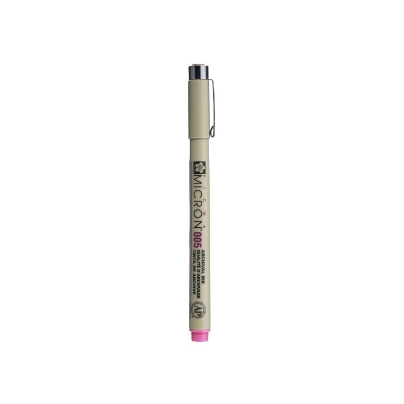 PIGMA MICRON  POINTE CALIBREE 005 - 0.20 MM - ROSE