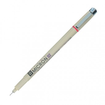 PIGMA MICRON  POINTE CALIBREE 02 - 0.30 MM - ROUGE