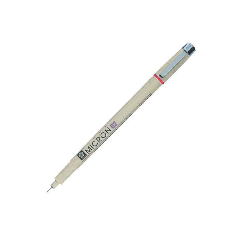 PIGMA MICRON  POINTE CALIBREE 02 - 0.30 MM - ROUGE