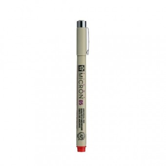 PIGMA MICRON  POINTE CALIBREE 05 - 0.45 MM - ROUGE