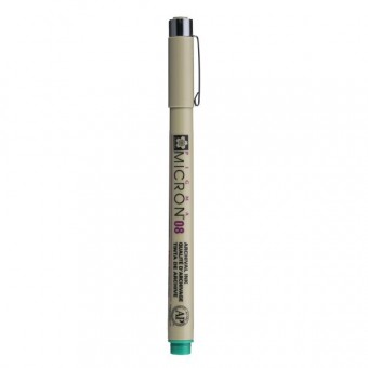 PIGMA MICRON  POINTE CALIBREE 08 - 0.50 MM - VERT