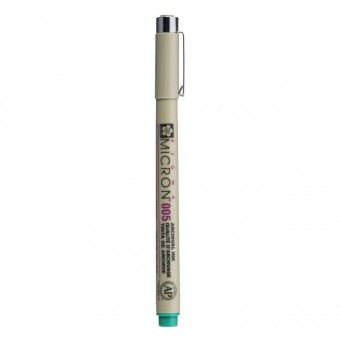 PIGMA MICRON  POINTE CALIBREE 005 - 0.20 MM - VERT