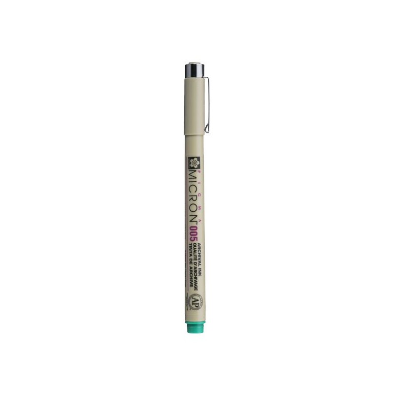 PIGMA MICRON  POINTE CALIBREE 005 - 0.20 MM - VERT