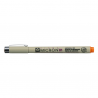 PIGMA MICRON  POINTE CALIBREE 01 - 0.25 MM - ORANGE