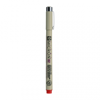 PIGMA MICRON  POINTE CALIBREE 02 - 0.30 MM - ROUGE