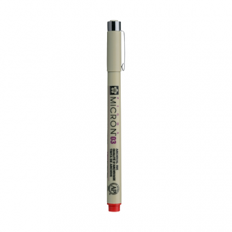 PIGMA MICRON  POINTE CALIBREE 03 - 0.35 MM - ROUGE