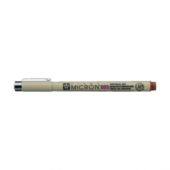 PIGMA MICRON  POINTE CALIBREE 005 - 0.20 MM - BRUN