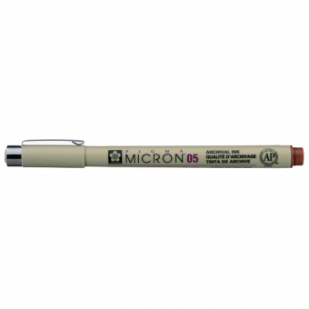 PIGMA MICRON  POINTE CALIBREE 05 - 0.45 MM - BRUN